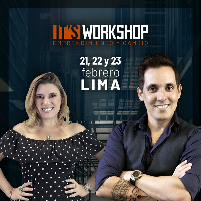 Workshop de Emprendimiento y Cambio en Lima, Perú — Leila Fittipaldi speaker internacional