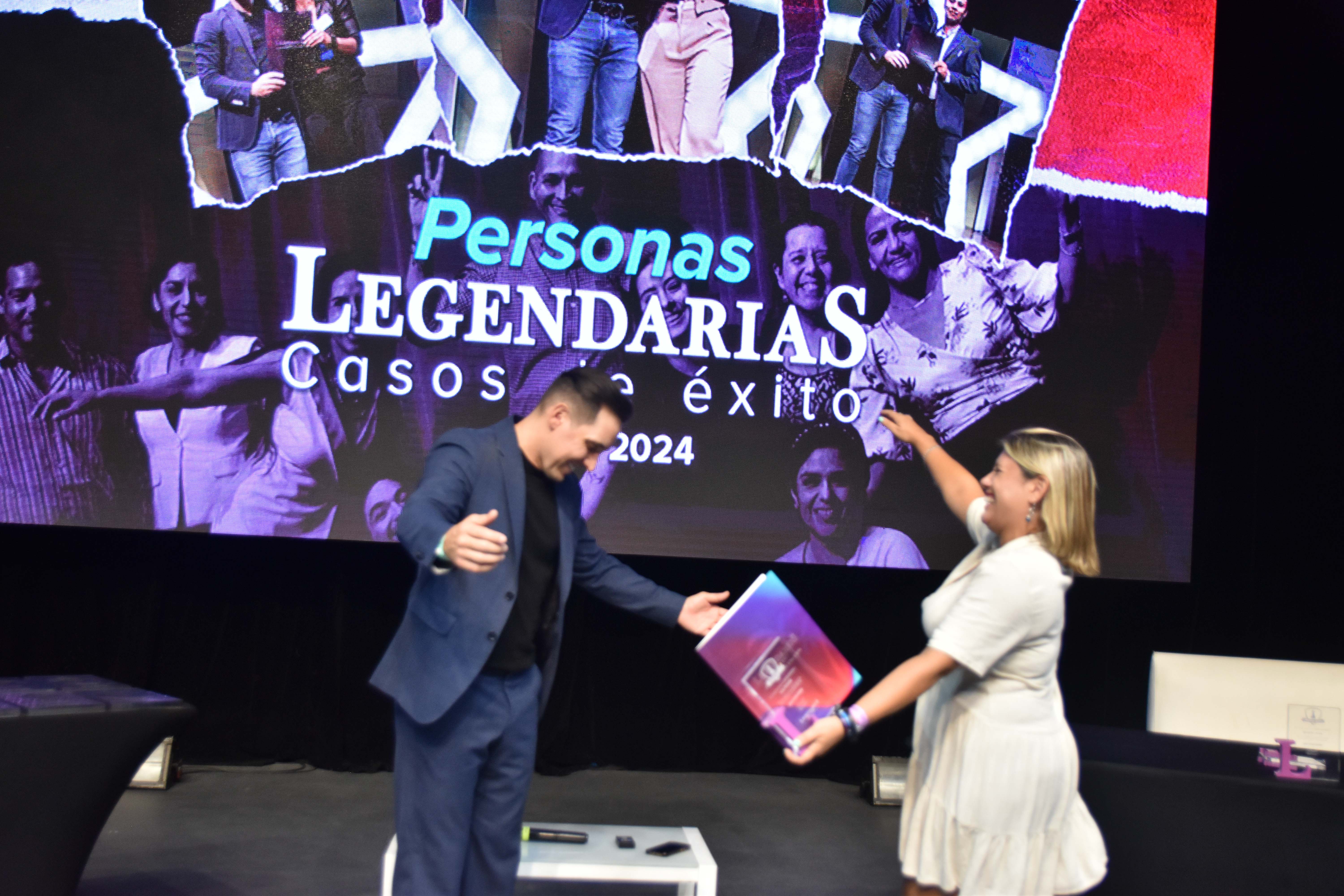 Leila Fittipaldi con Mauricio Benoist — Personas Legendarias 2024